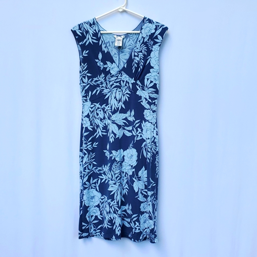 Old Navy Dress Size Small Stretch Blue